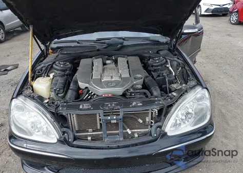 2006 Mercedes-Benz S 55 Amg из США, поврежденный, VIN WDBNG74J26A477026